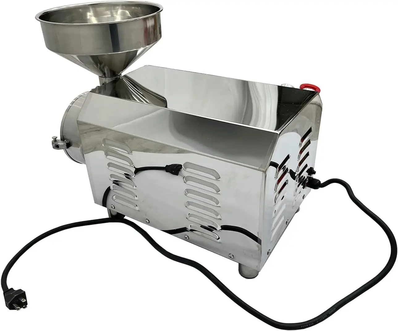 เครื่องเจียรเชิงพาณิชย์สําหรับโรงสีเมล็ดพืชสแตนเลส เครื่องบดเมล็ดพืชไฟฟ้า เครื่องกัดแป้งอุตสาหกรรม