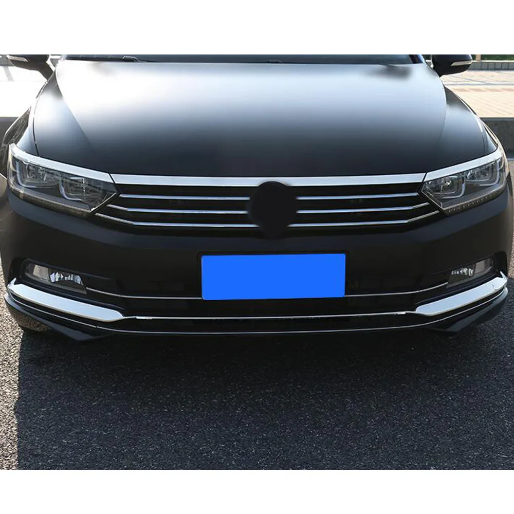 Car Bumper Engine Trim Grid Grill Grille Frame Cover Stick For VW Passat B8 Variant Alltrack 2016 2017 2018 2019 2020 2021 2022