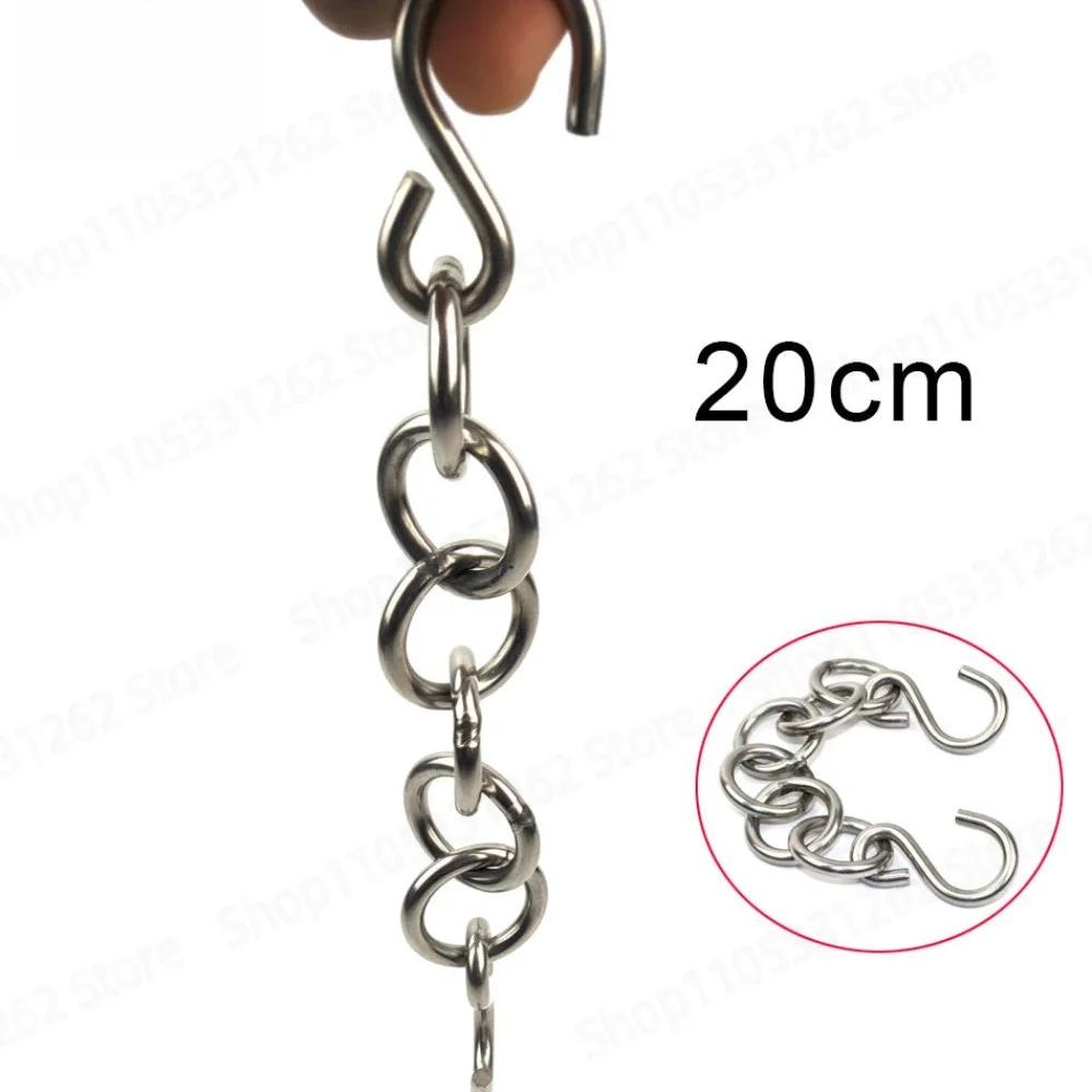 Car Dent Repair Tool Kit Stainless Steel Pull Ring Hook Chain for Paintless Dent Removal