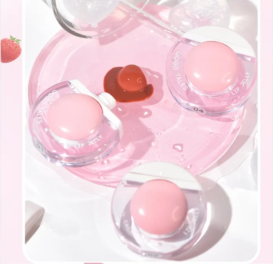 GOGO TALES Mirror Lip Gloss Moisturizing Clear Korean Vegan Liquid Lipstick Lip Plumper Gloss