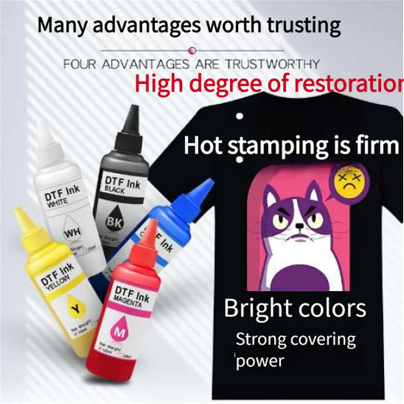 Tinta EP-DTF 100ML Tinta Direc - Sublimation Ink 100Ml ulasan dan harga