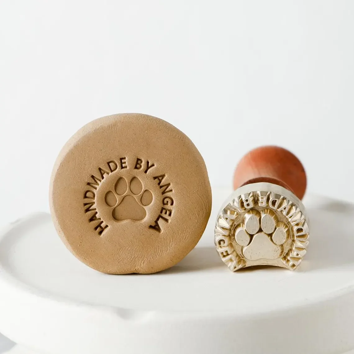 Soap Stamp Custom - Custom Clay Seal Set - 22/25/30/35/40mm