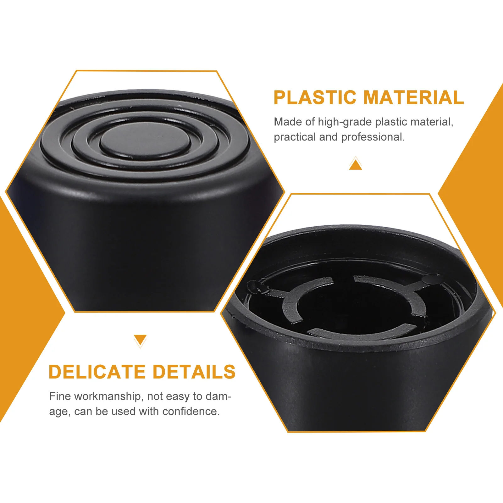 

6Pcs Guitar Effect Footswitch Caps Plastic Durable Protective Pedal Covers Suitable for Electric Guitar Accessories