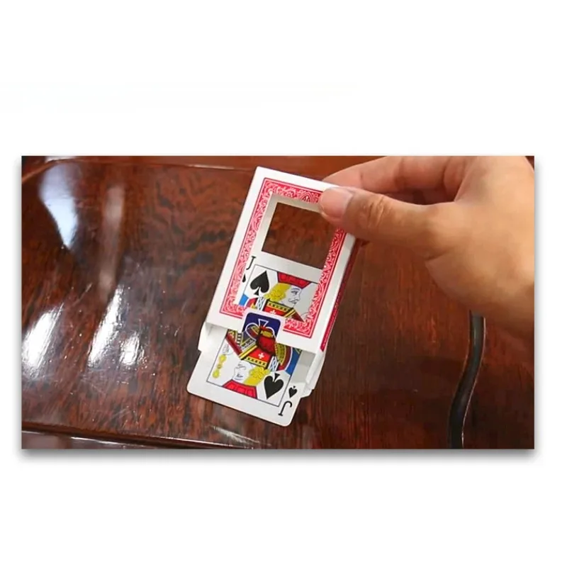 

Card From Sky New Product Extraterrestrial Visitors Puzzle Magic Props Poker Stage Magie Celebration Performance Magicians