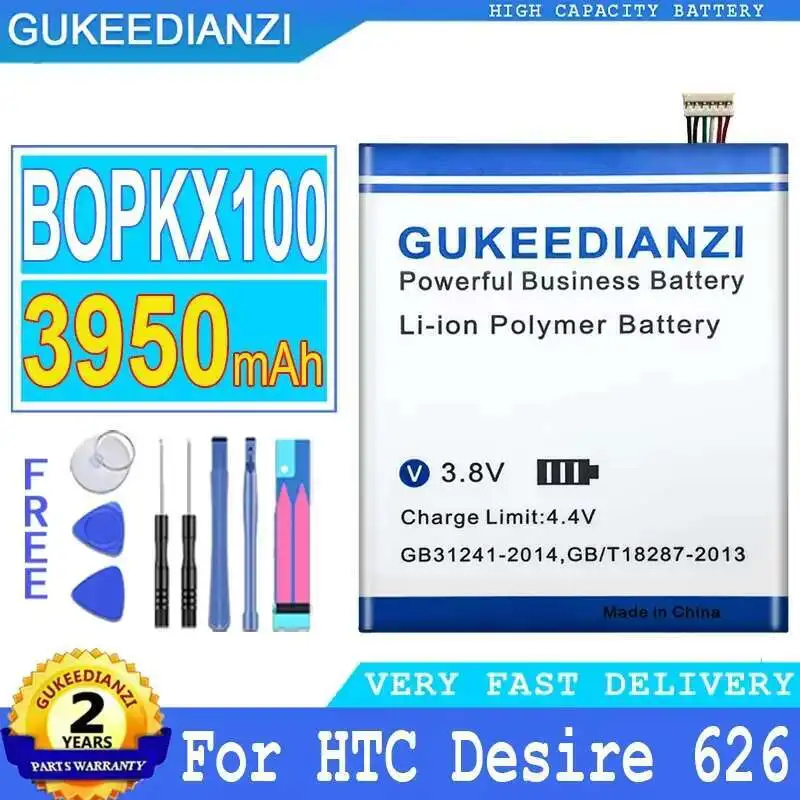 

BOPKX100 Mobile Phone Battery High-Capacity 3950Mah For Htc Desire 626 626W D626W A32 Desire626