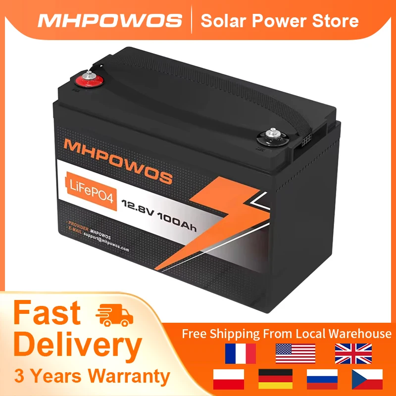 Mhpowos 12V 100Ah L… - image