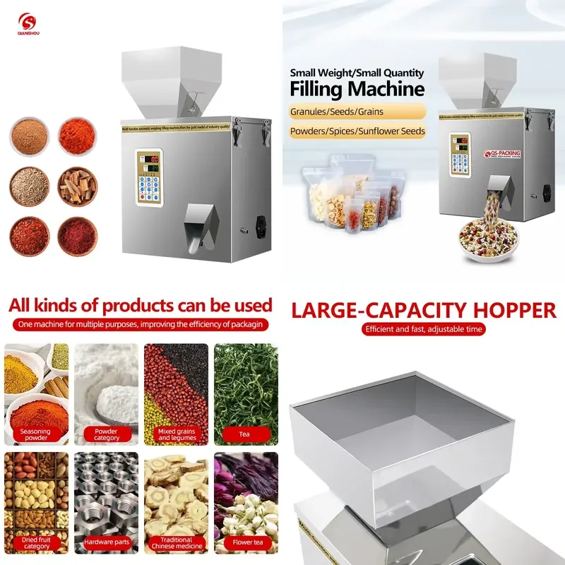 for Thousand hands 200g Small Manual High Precision Spice Pepper Filling Machine Cheap
