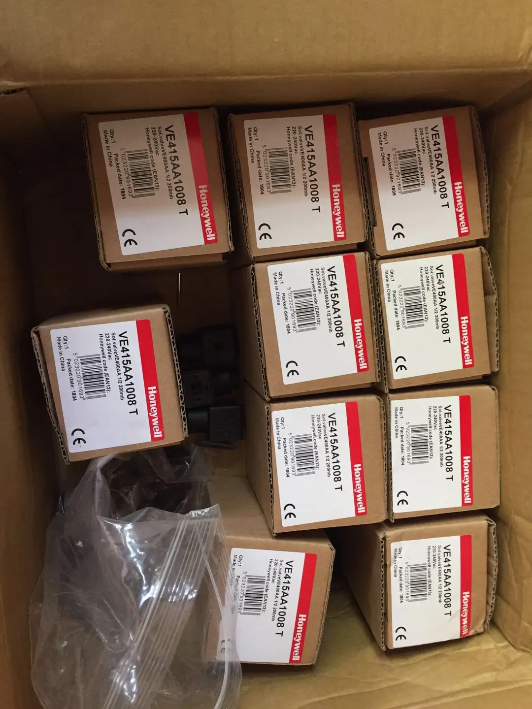 

Соединенные Штаты 2025 года, электромагнитный клапан зажигания Honeywell VE410AA1003, выберите