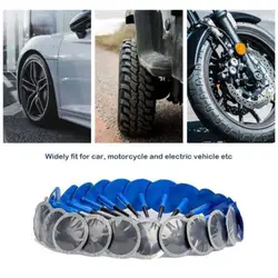 24pcs Car Vehicle Tubeless Tyre Puncture Repair Kit Wired Mushroom Plug Motorcycle Patch Vacuum Tire Solid Plug Repair Tool