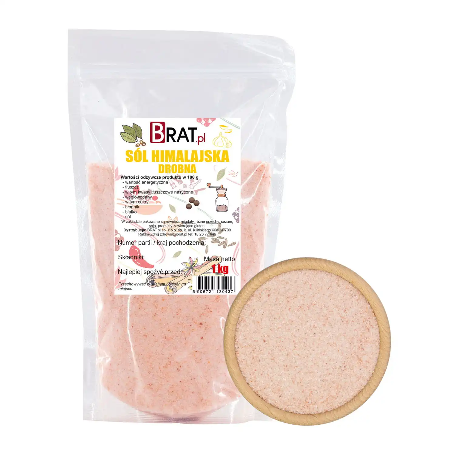Sal del Himalaya fina 1kg