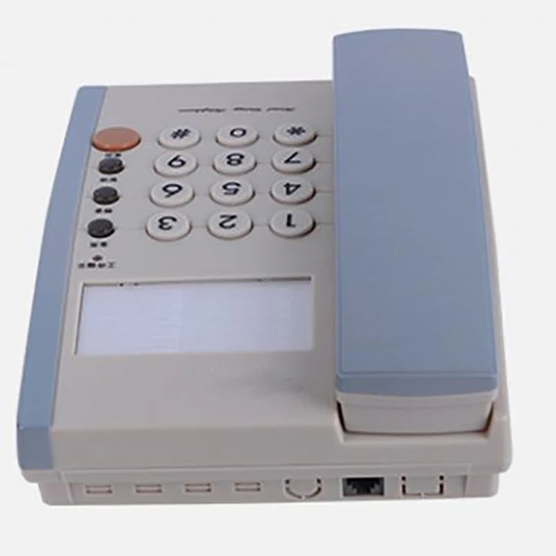 Home Office Corded Phone Telephone Desktop Wall Mountable Landline Phone with LCD Display, Redial, Call Indicator Light