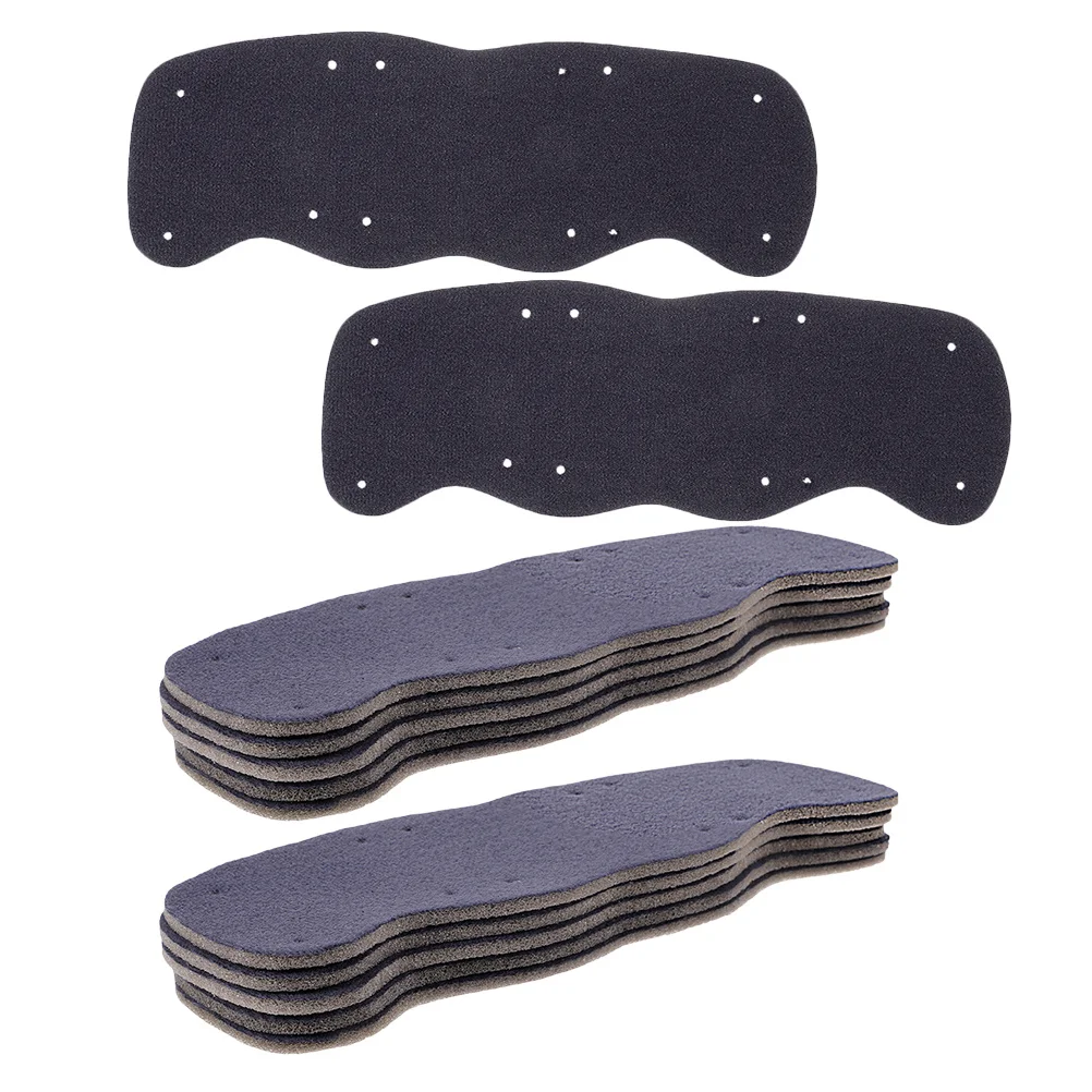 

12 Pcs Sweat-absorbing Cap Lining Hard Hat Accessories Band Construction Worker
