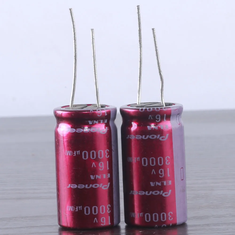 

2pcs ELNA Pioneer 3000uF 16V 3000mfd 16x32mm audio electrolytic capacitor