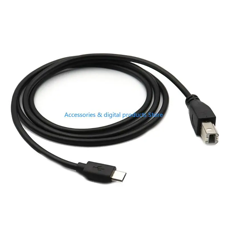 Cable impresora 77JD MicroUSB a USB B para impresora y transferencia datos