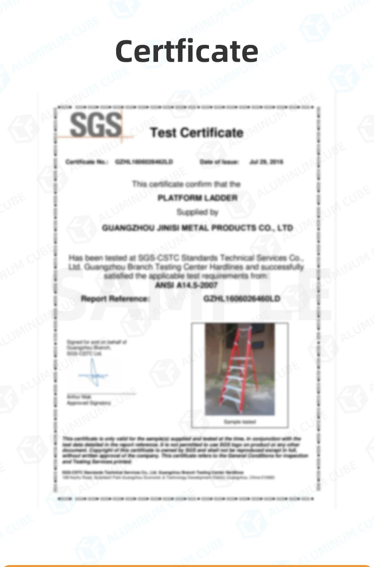 Modern Design Aluminum Alloy 3-Step Insulated Work Platform Stool Ladders 150kg Load Capacity Manual Lock 1.5m Reach Tool