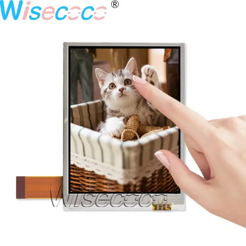 

Wisecoco 3.7 inch 480×640 TFT LCD screen Life time ≥ 50K hours 180° Reverse display + 4-wire Resistive Touch COM37H3M05DTC