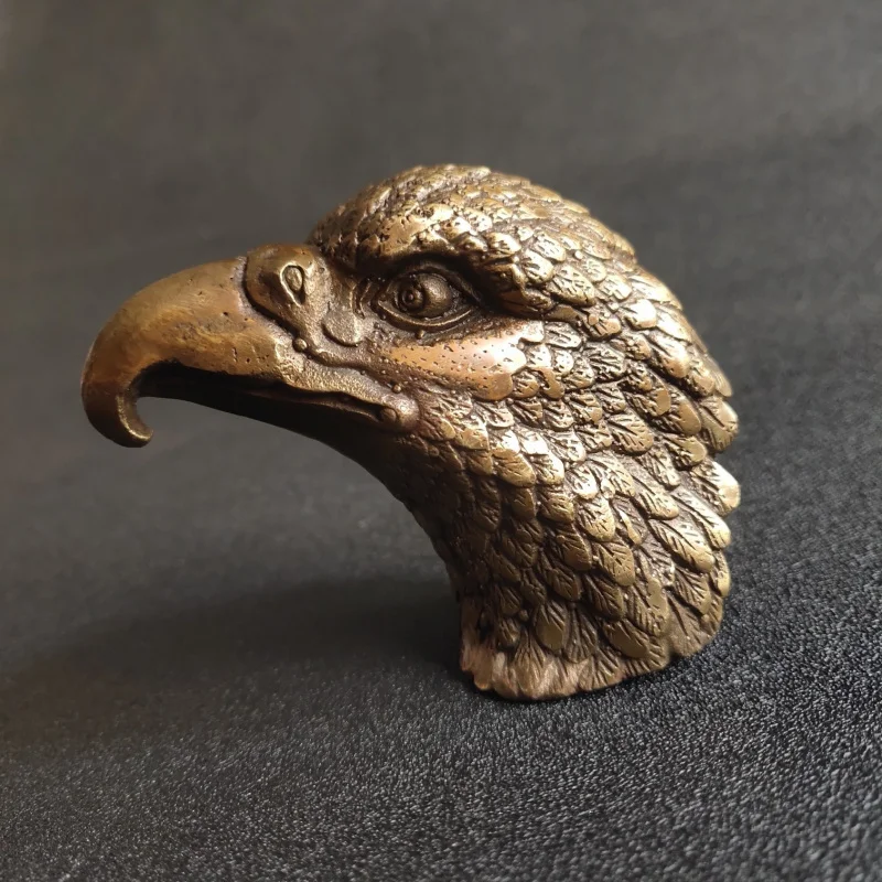 Exquisite : Animal Ornament, Brass Eagle Head Craft