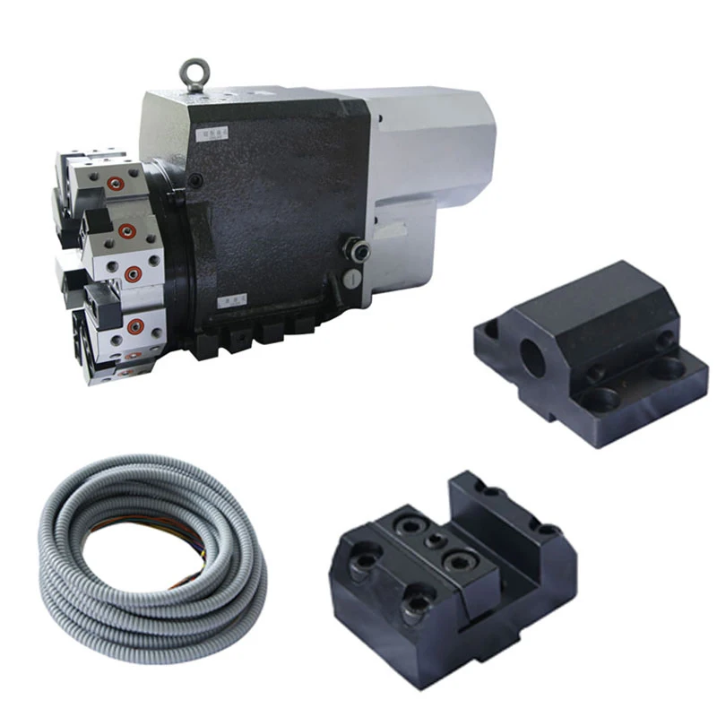 BWD Series Power Live Quick Change Tool Holder Electric Turret 6 Station XWD WD 8 Position Turret For CNC Lathe
