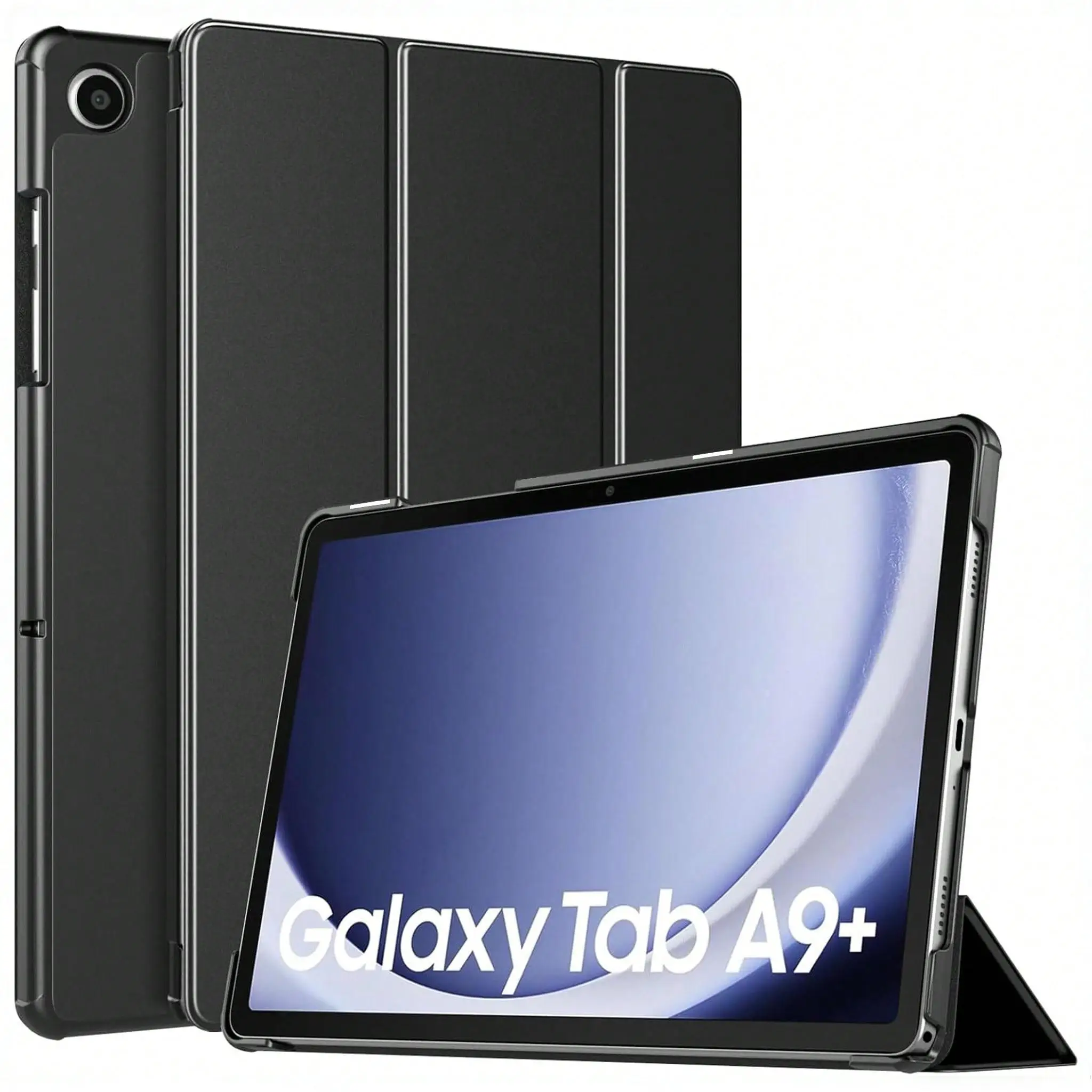 Galaxy Tab A9+/A9 Plus 11-inch protective case, suitable for Galaxy Tab A9+, automatically powers on/off.