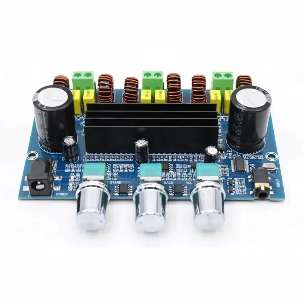 Bluetooth 5.0 2*80W+100W  TPA3116D2 Power Subwoofer Amplifier Board 2.1 Channel TPA3116 Audio Stereo