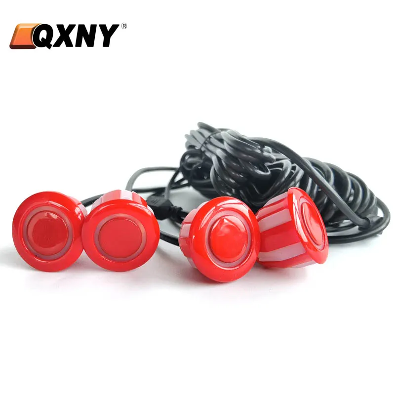 4PCS Parking Sensors Reverse Backup Radar System Choose From 22mm Ultrasonic Red, Black, White, Silver, Gray, Gold, and More!