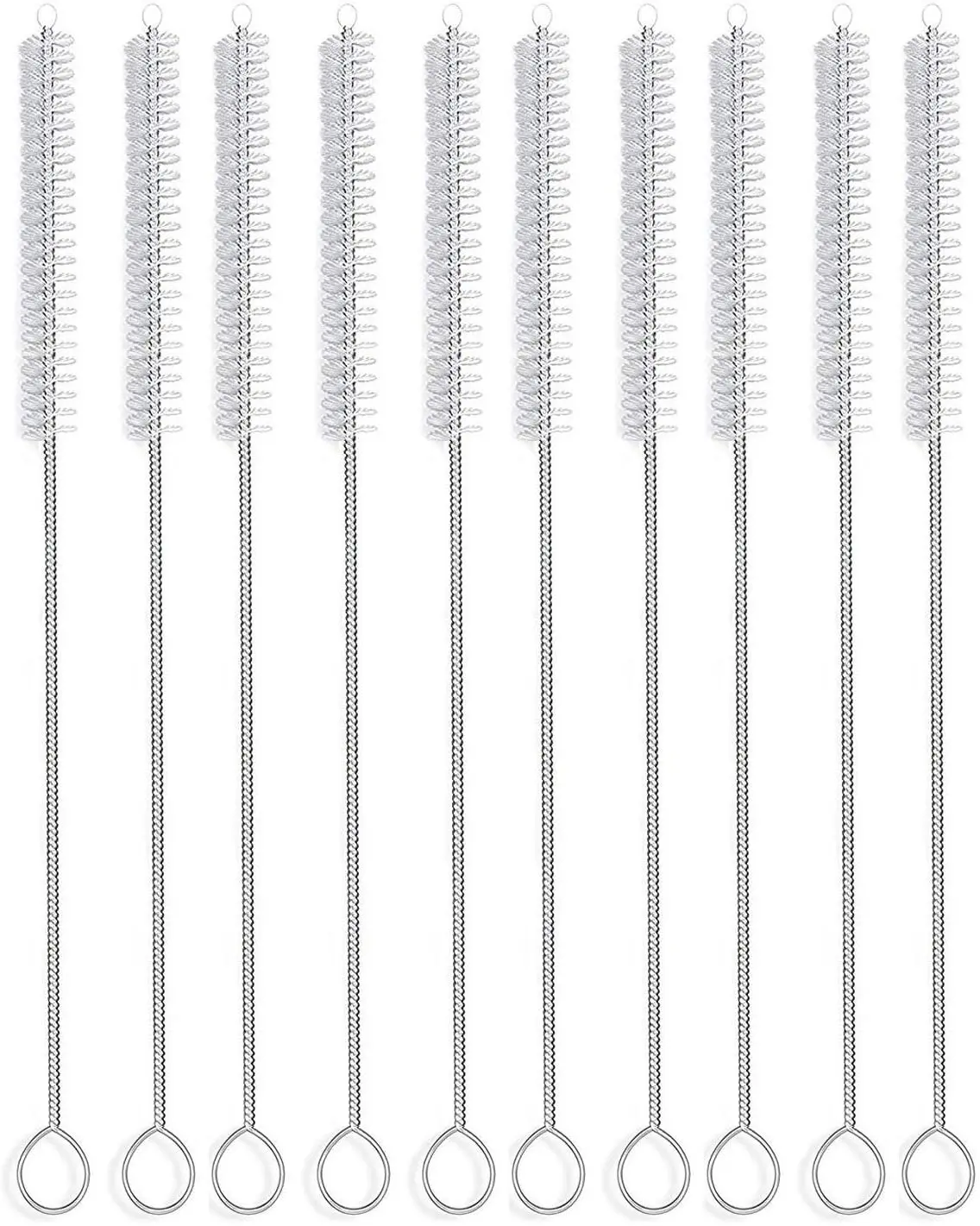 Nylon-Bürsten Multifunktionales Werkzeugset Sprühbürste Reinigungsbürste für Trinkhalme Nähmaschinen Farbspritzpistolen Reinigungsbürste