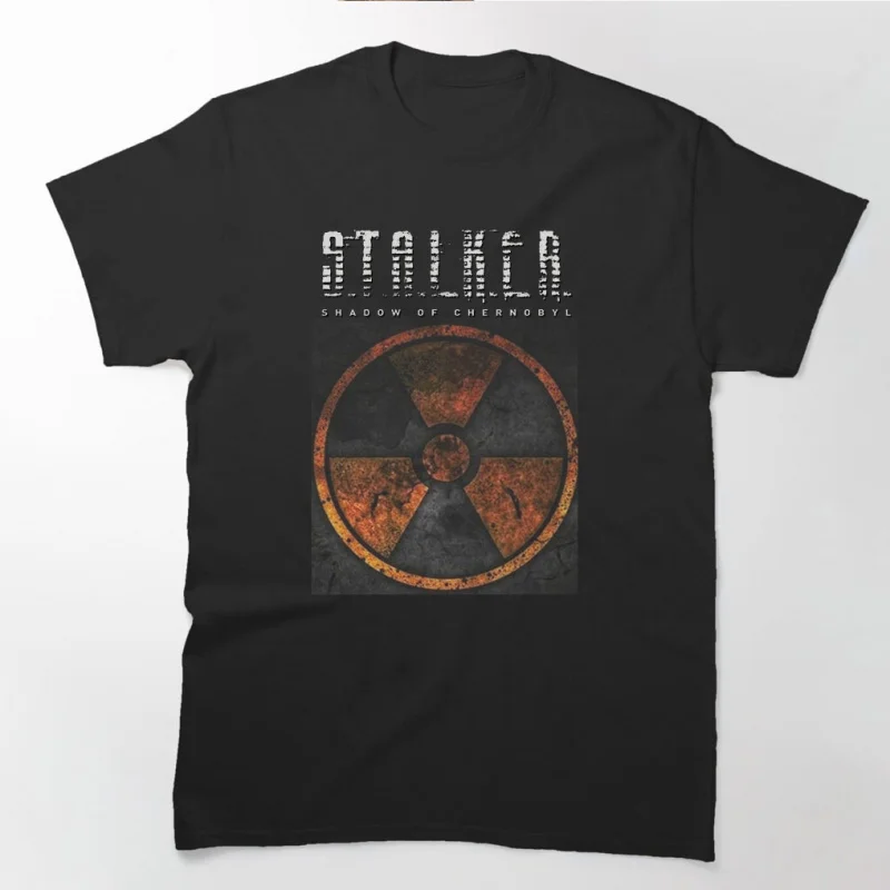 

S.T.A.L.K.E.R. 2 Shadow of chernobyl 0813 Danger exclusion zone gift t shirt Videogame Stalker Graphic Clothes All size Tops