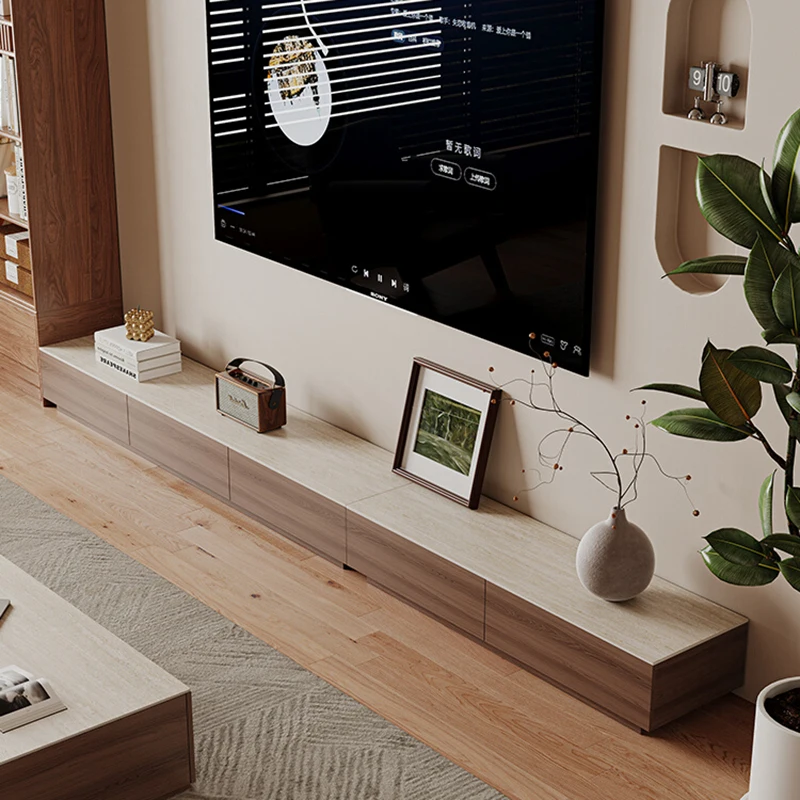 Living Room Modern Tv Stands Wood Nordic Display Minimalist Hallway Tv Table Aesthetic Storage Muebles Para Tv Unique Furniture
