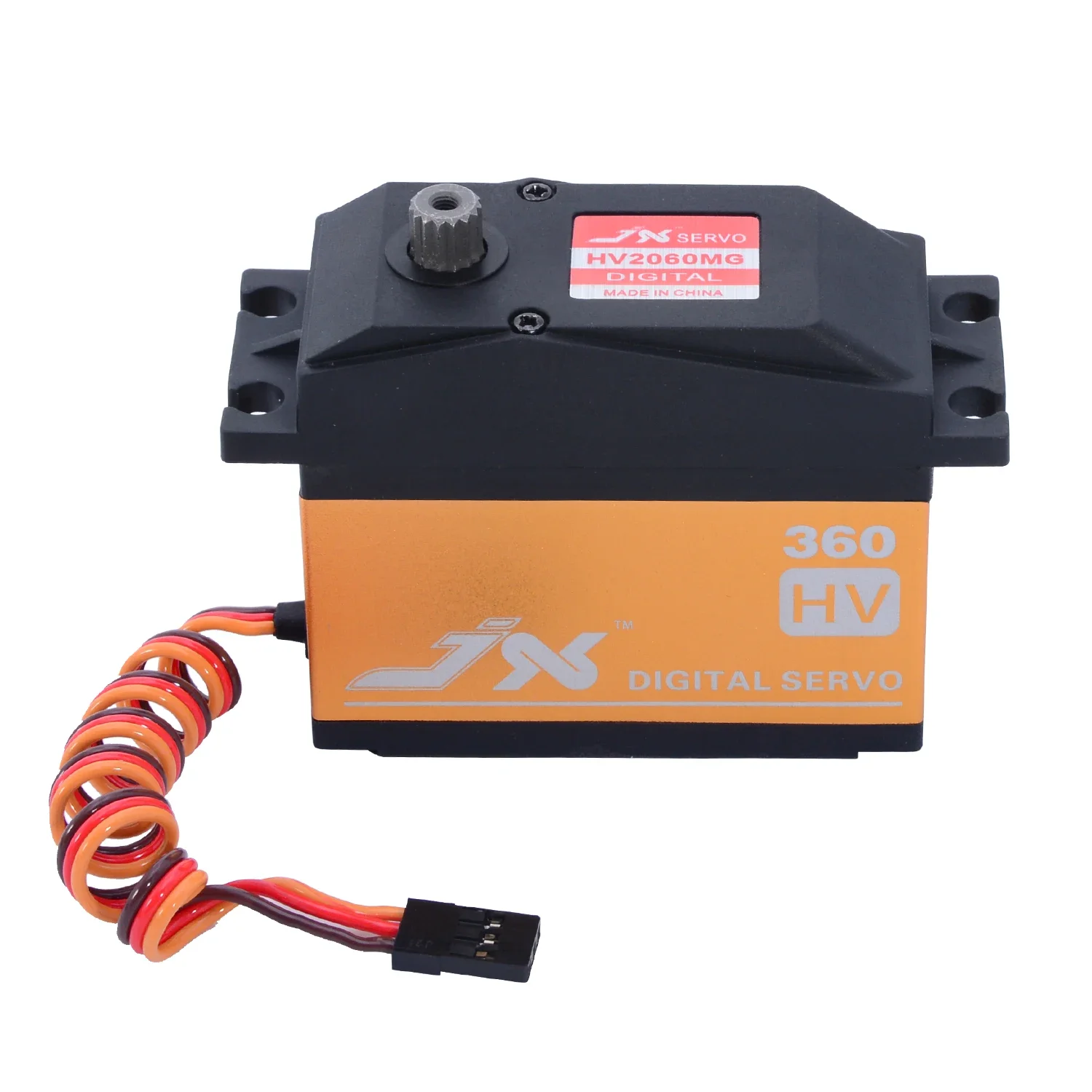 JX PDI-HV2060MG 60KG Large Torque 120/180/360 Degree Digital Servo 7.4V Metal Case For RC Model RC Crawler 1/5 Rc Car Helicopter