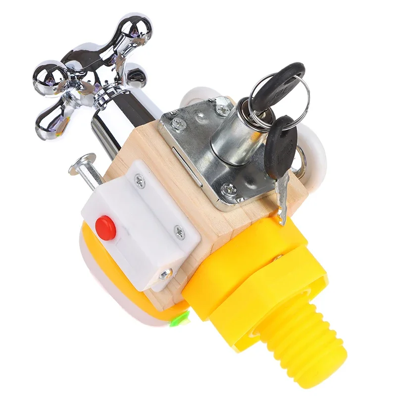 لعبة تدريب مونتيسوري الخشبية المزدحمة للأطفال للتعلم المبكر