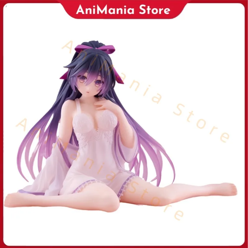 

DATE A LIVE Yatogami Tohka Sitting Posture Beautiful Girl in Pajamas Desktop Decoration Prize Figure Toy Gift Anime Collection