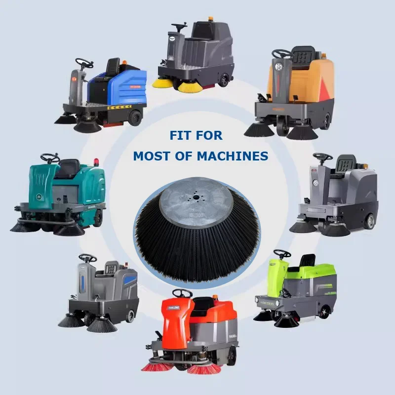 Standard Side Brushes for Ride-on Floor Sweeper Machine