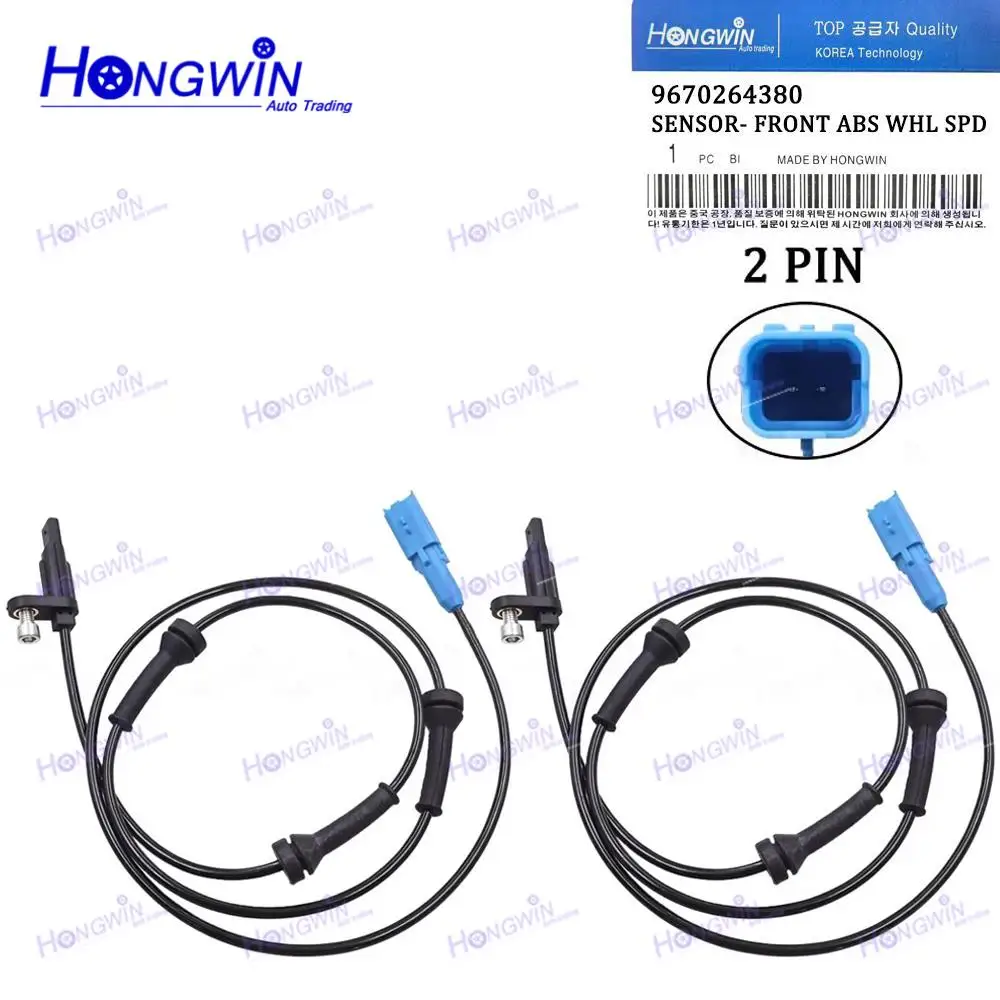

9670264380 Автомобильные датчики ABS переднего колеса, датчики скорости колеса ABS 9670264380 для Peugeot 508 Citroen C5 10.0711-5310.3