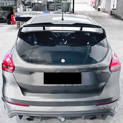 포드 포커스 MK3 2011-18 루프 스포일러 리어 윙 트렁크 리드 테일 무도색 ABS 플라스틱 자동차 스타일링 성능 액세서리 부품 포드 포커스 MK3 2011-18 루프 스포일러 리어 윙 트렁크 리드 테일 무도색 ABS 플라스틱 자동차 스타일링 성능 액세서리 부품