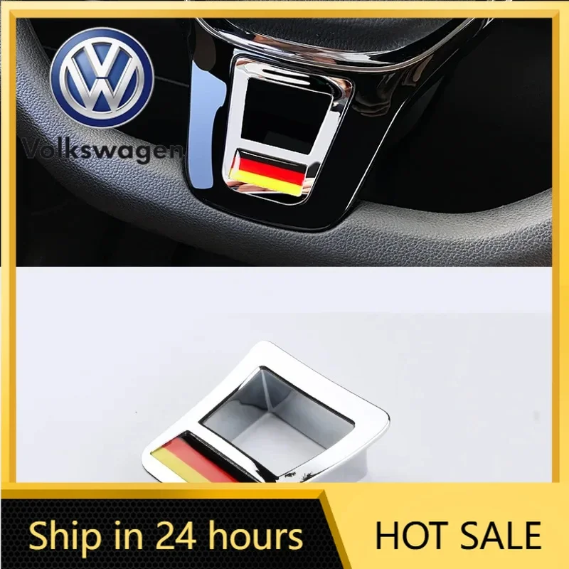 

2026 Hot Car Styling Steering Wheel Covers Stickers Accessories For Volkswagen GOLF 7 GTi MK7 POLO 2014 2015 Passat B7 2015 B8 M