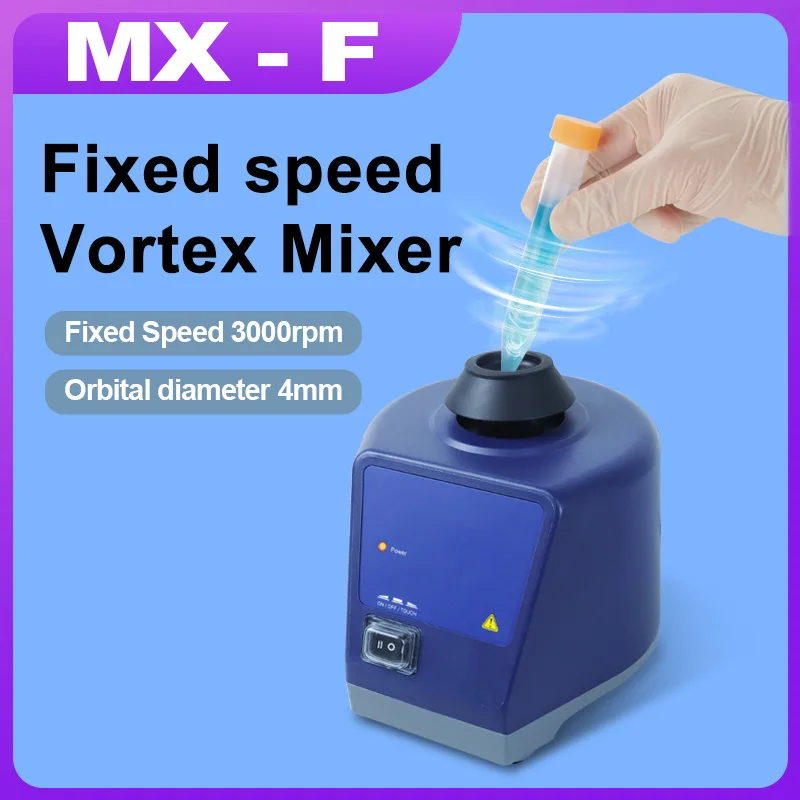 MX-F Fixed Speed 3000rpm Ink Shaker Test Tube Liquid Bottle Orbital Electrical Vortex Mixer Laboratory Machine