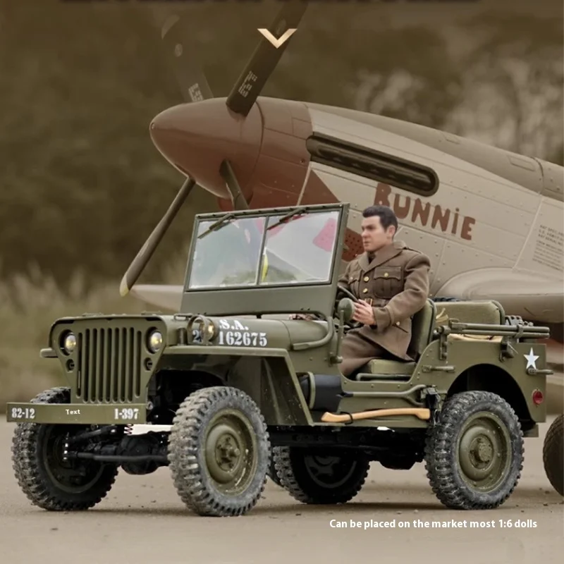 Fms 1:6 1941 Mb قشارة ويليس المتسلقين التحكم عن بعد تسلق سيارة Rc نموذج التحكم عن بعد سيارة الصبي لعبة هدية #5