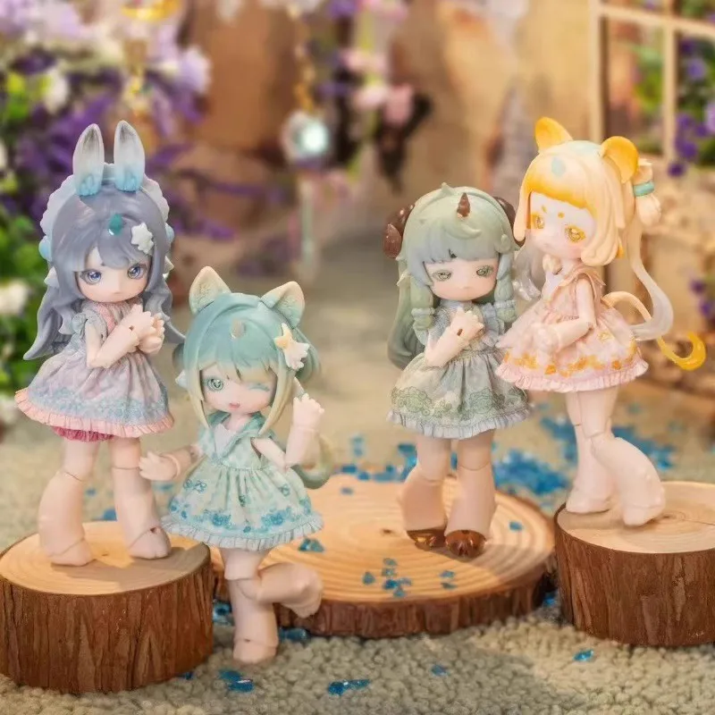 

Penny's Box Cute Beast Magic Series BJD Mobile Doll Gift Blind Box Handmade Ornament