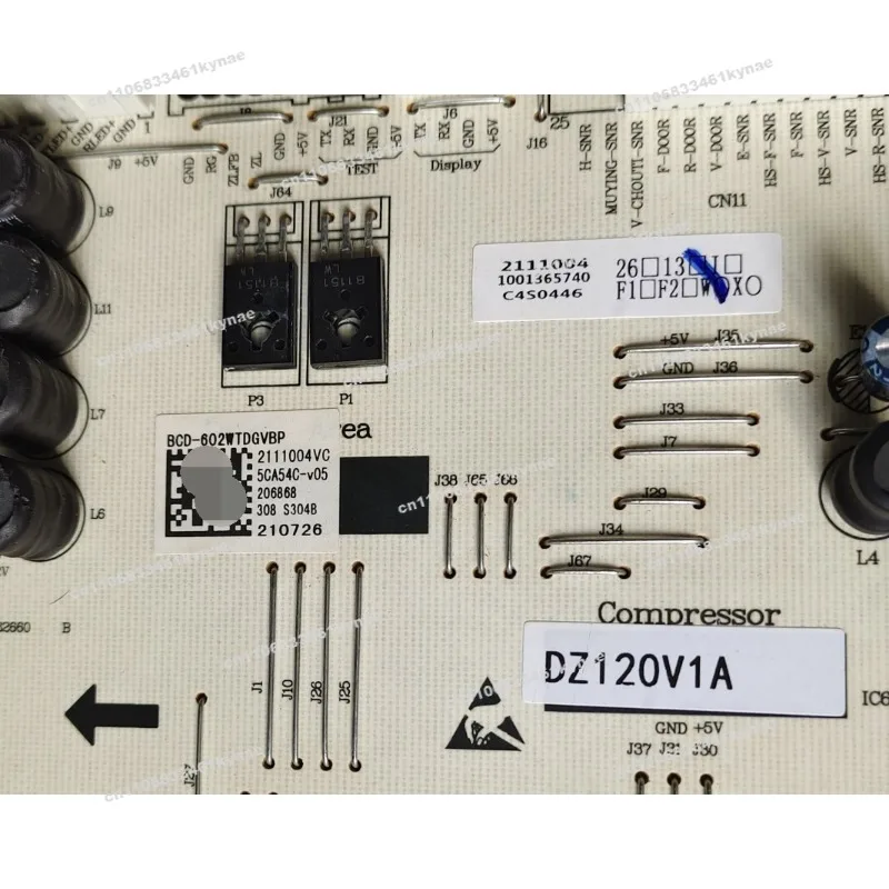 For BCD-602WTDGVBP Power Supply Board Suitable for Refrigerator 2111004 Computer Board Main Board Frequency