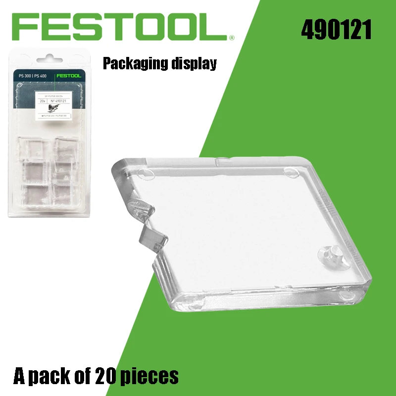 FESTOOL 490121 Replacement Splinterguard For PS 300 PSB 300 Carvex Jigsaws 20-Pack Power Tool Accessories