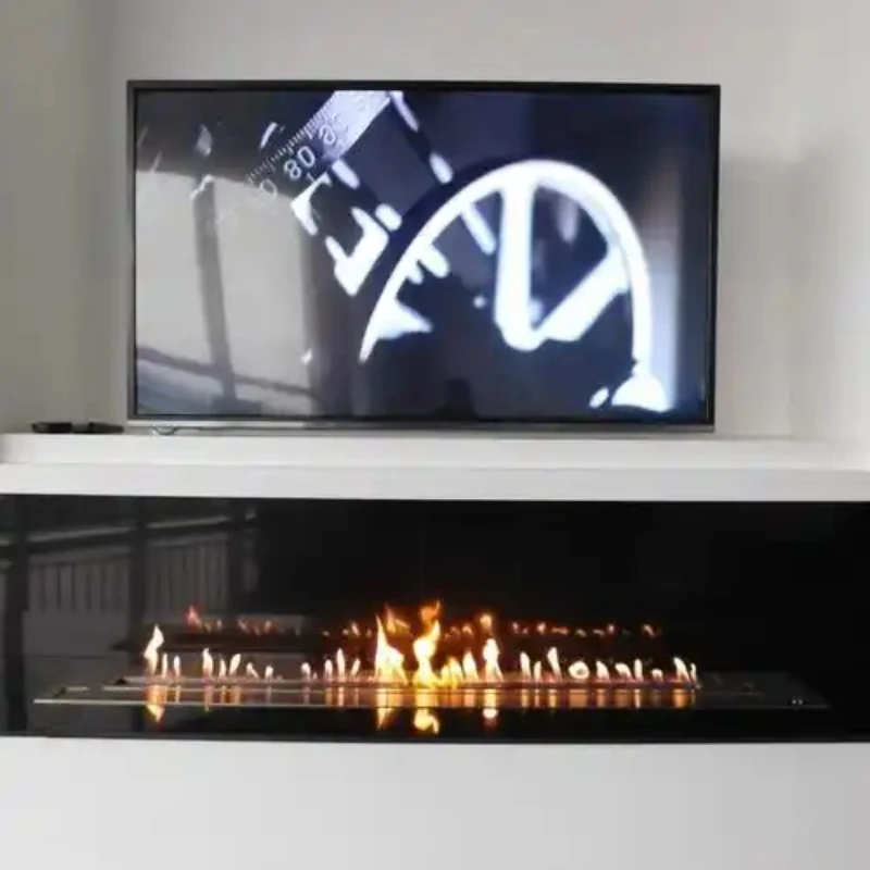 tuya wifi bio ethanol burner bio kamin electric bio fuel fireplace