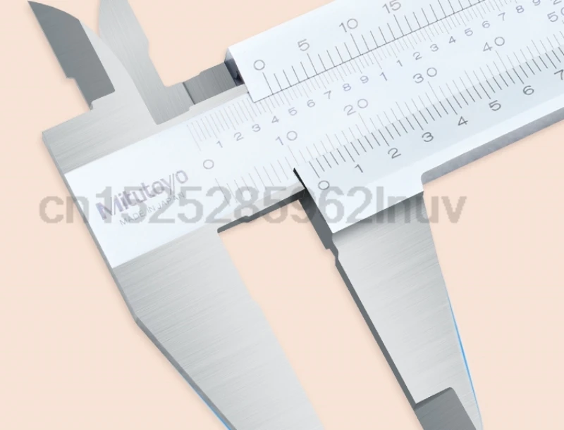 ميتوتويو CNC الورنية الفرجار 530-104 الفولاذ المقاوم للصدأ داخل الخارج قياسات خطوة العمق متري 6 "0-200 مللي متر المدى