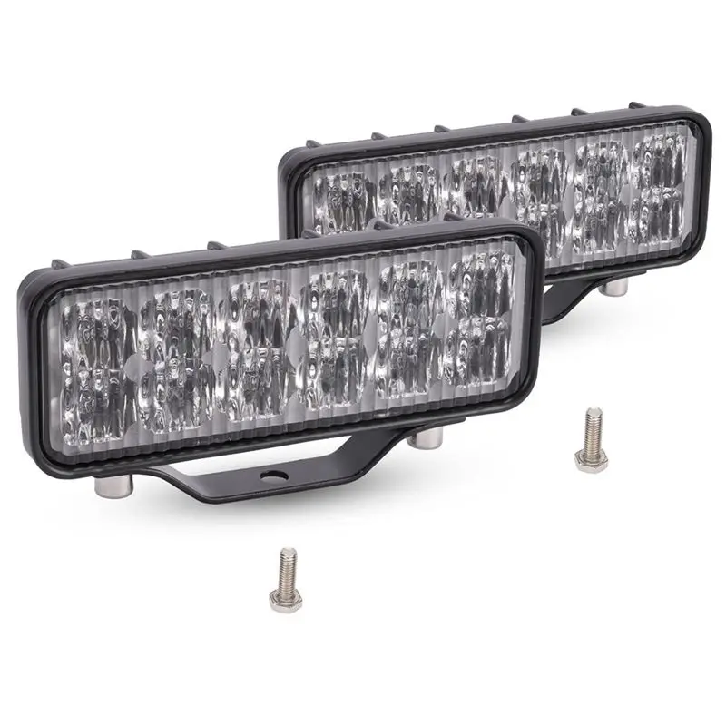 

A13Z-6 Inch LED Diffused Light Bar, 2PCS 120W LED Off Road LED Work Lights Ditch Light Fog Lamp Waterproof ATV Cube Lights Durab