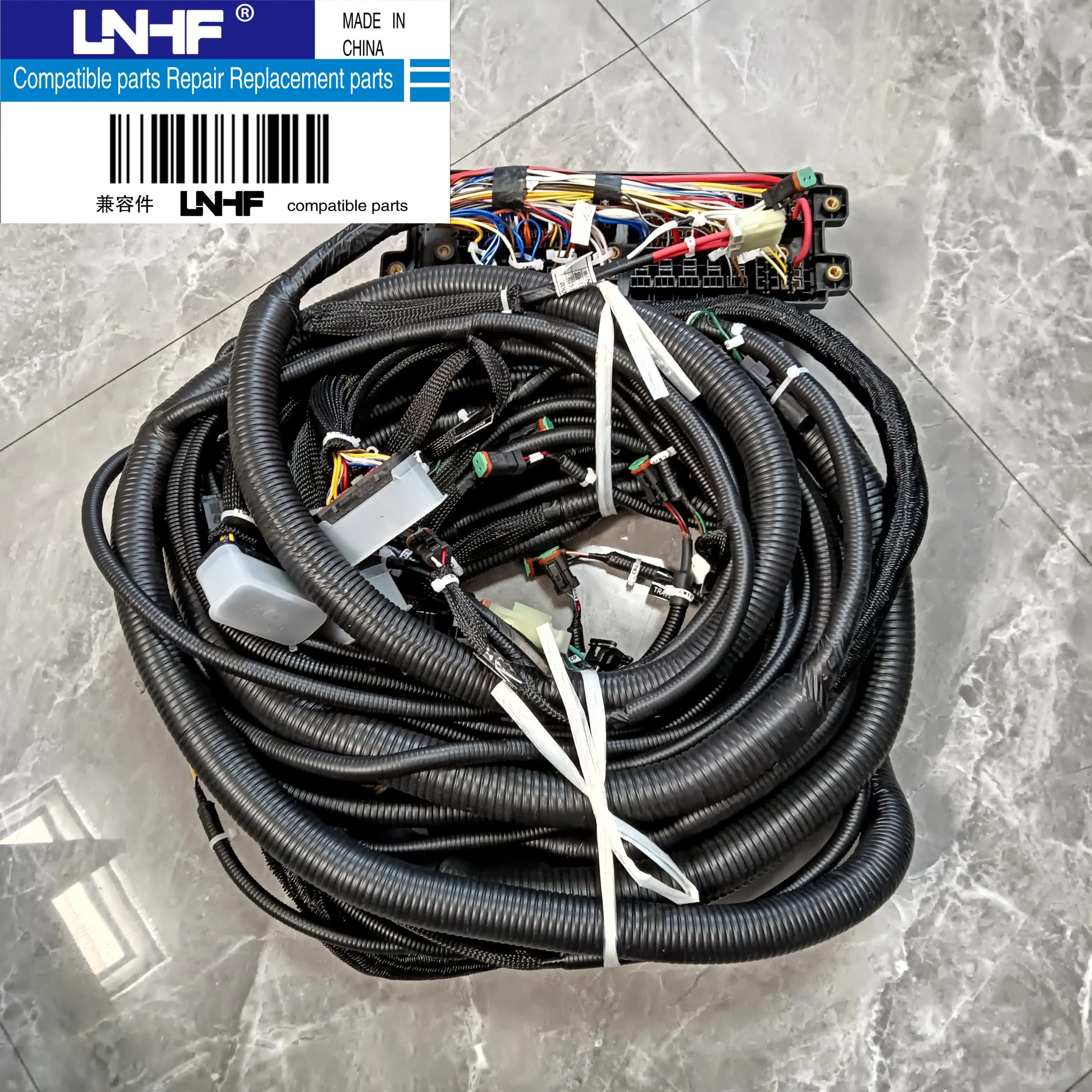 

Жгут проводов главный (трехконтактный) для экскаваторов Hyundai, высококачественные совместимые запчасти 220LC-9T, 225LC-9T, 2BQ6-11900