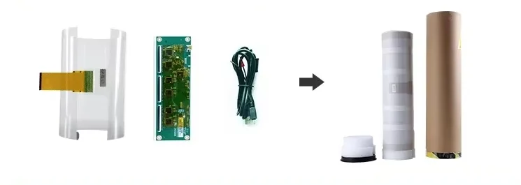 Resistive USB touch screen controller, LCD touch screen panel, touch screen driver card