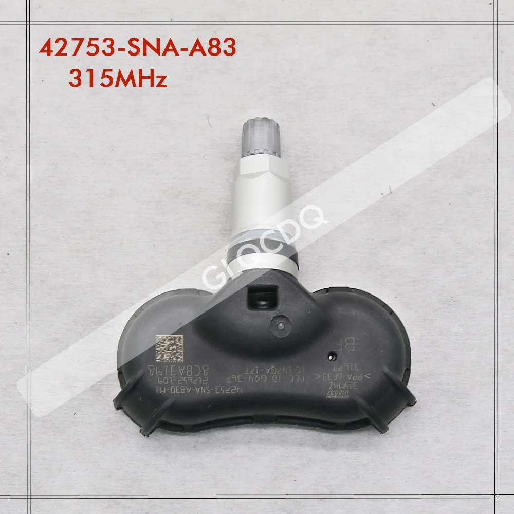 TPMS SENSOR FOR 2002-2011 HONDA ELEMENT 315MHz TIRE PRESSURE SENSOR 42753-SNA-A83 42753-SNA-A84 42753-TR0-A81 42753-TR3-A81