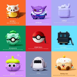 Pokemon dos desenhos animados caso de silicone para samsung galaxy buds 3 pro caso protetor escudo protetor sem fio samsung galaxy buds3 capa