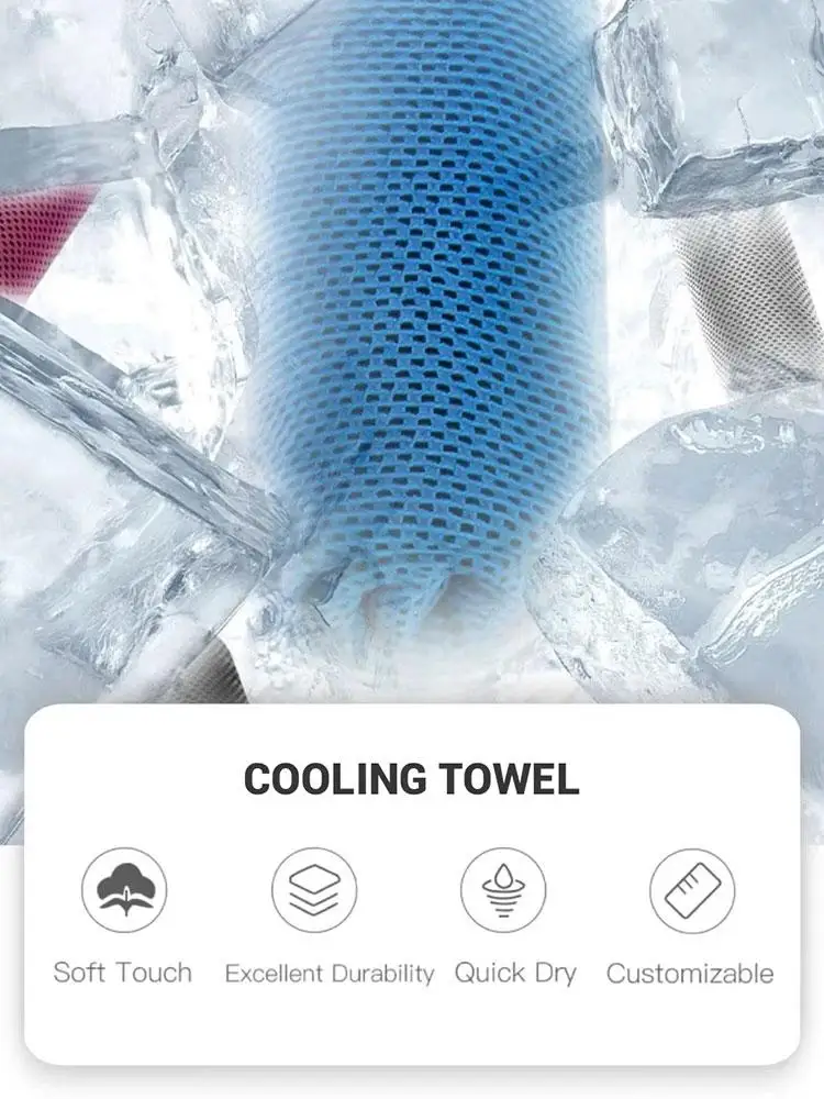 AliExpress Cooling Towel Microfiber Soft Breathable Neck Workout Towel Portable Sports Fitness Camping Cycling Hiking Quick-Drying Towels