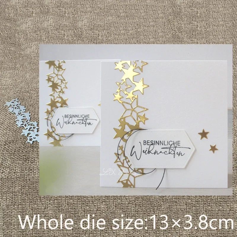 

New Design Craft Metal stencil Cutting Dies star stripe decoration scrapbook die cuts Album Paper Card Craft Embossing