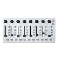 Consola mezcladora M-VAVE SK11 SMC-MIXER, controlador inalámbrico MIDI, conexión BT, controlador USB, mezclador para instrumento electroacústico